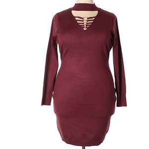 5/$25 Say what? Bodycon dress size 1x